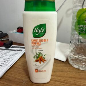 Nyle Naturals Carrot Seed Oil & Pure Milk Body Lotion – Daily Moisture Care